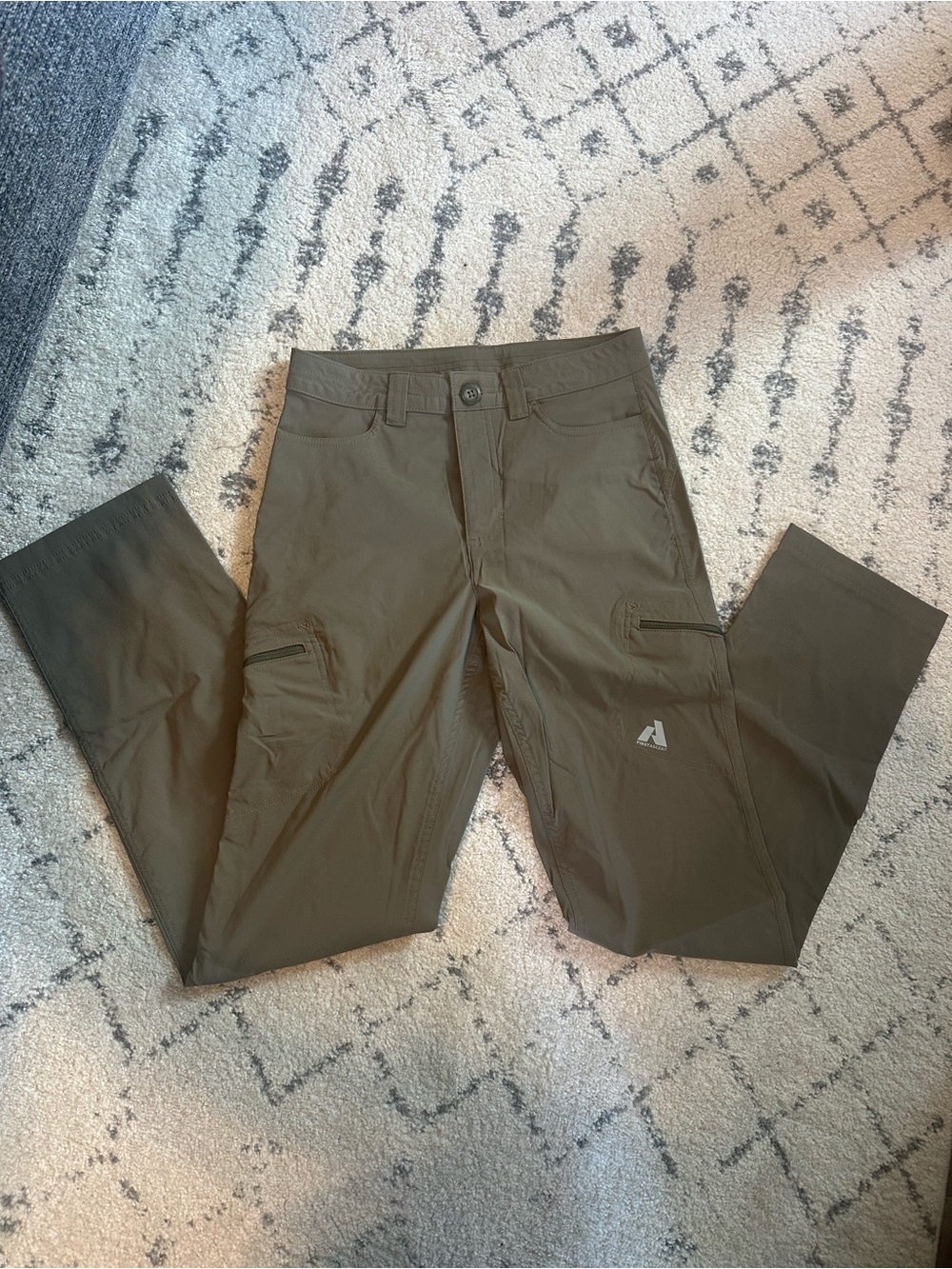 Women’s Eddie Bauer Guide Pro High Rise Olive Green Pants